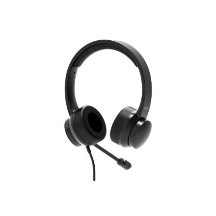 PORT CONNECT , USB Comfortable Stereo Office Microphone Headset , Built-in microphone , Wired , Black
