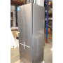 SALE OUT. Candy Refrigerator CCE7T620EX Energy efficiency class E, Free standing, Combi, Height 200 cm, No Frost system, Fridge net capacity 258 L, Freezer net capacity 119 L, Display, 37 dB, Silver, SMALL SCRATCHES ON THE DOOR