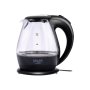 Adler , Kettle , AD 1224 , Standard , 2000 W , 1.5 L , Glass , 360° rotational base , Black