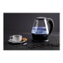 Adler , Kettle , AD 1224 , Standard , 2000 W , 1.5 L , Glass , 360° rotational base , Black