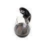 Adler , Kettle , AD 1224 , Standard , 2000 W , 1.5 L , Glass , 360° rotational base , Black