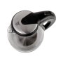 Adler , Kettle , AD 1224 , Standard , 2000 W , 1.5 L , Glass , 360° rotational base , Black