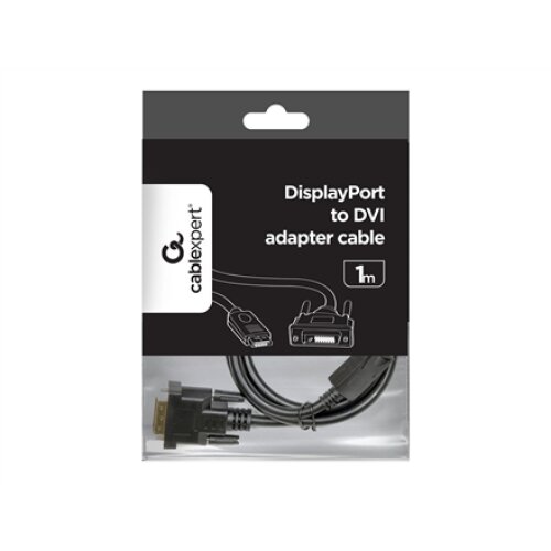 Cablexpert , DisplayPort adapter cable , DisplayPort , DVI , DP to DVI-D , 1 m