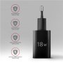 AXAGON Wallcharger 1x port USB-A, QC3.0/AFC/FCP/Apple, 18W , ACU-QC18