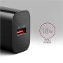 AXAGON Wallcharger 1x port USB-A, QC3.0/AFC/FCP/Apple, 18W , ACU-QC18