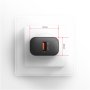 AXAGON Wallcharger 1x port USB-A, QC3.0/AFC/FCP/Apple, 18W , ACU-QC18