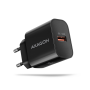 AXAGON Wallcharger 1x port USB-A, QC3.0/AFC/FCP/Apple, 18W , ACU-QC18