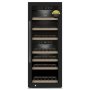 Caso , Smart Wine Cooler , WineExclusive 38 , Energy efficiency class G , Showcase , Free standing , Bottles capacity 38 bottles , Cooling type Compressor technology , Black
