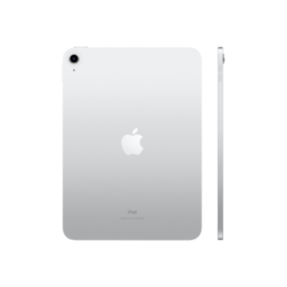 Apple iPad , 10.9 , Silver , Liquid Retina , 256 GB , Wi-Fi , Bluetooth , 5.2 , iOS , Warranty 12 month(s)