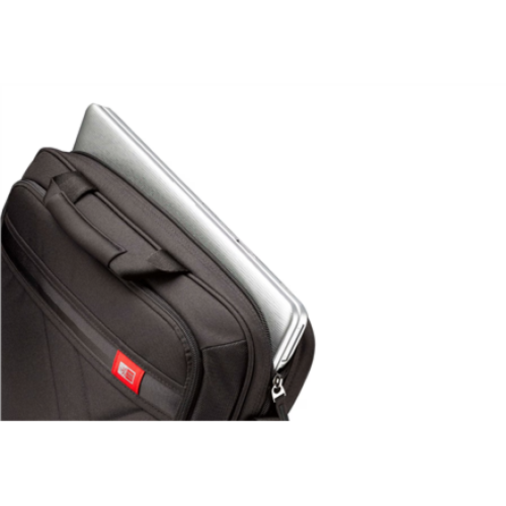 Case Logic , DLC117 , Casual Laptop Bag , Fits up to size 17 , Laptop Bag , Black , Shoulder strap