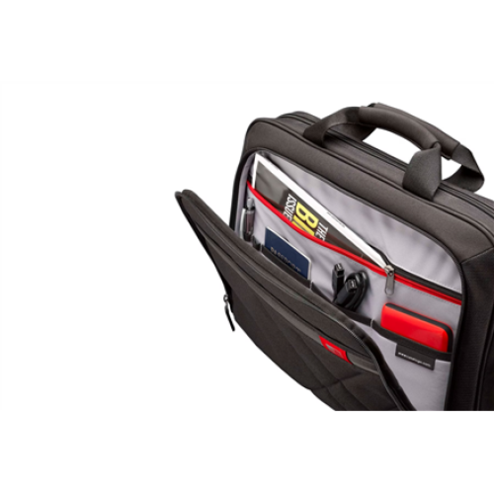 Case Logic , DLC117 , Casual Laptop Bag , Fits up to size 17 , Laptop Bag , Black , Shoulder strap