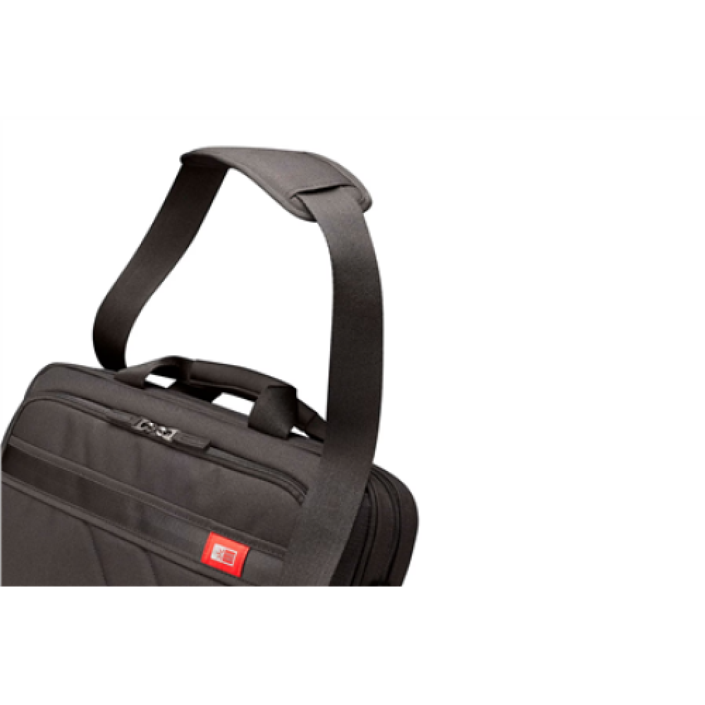 Case Logic , DLC117 , Casual Laptop Bag , Fits up to size 17 , Laptop Bag , Black , Shoulder strap
