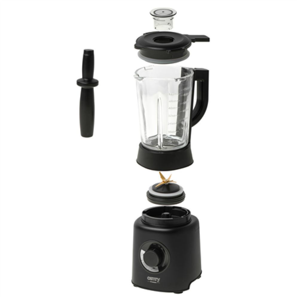 Camry , Blender , CR 4089 , Tabletop , 2000 W , Jar material Glass , Jar capacity 1.7 L , Ice crushing , Black