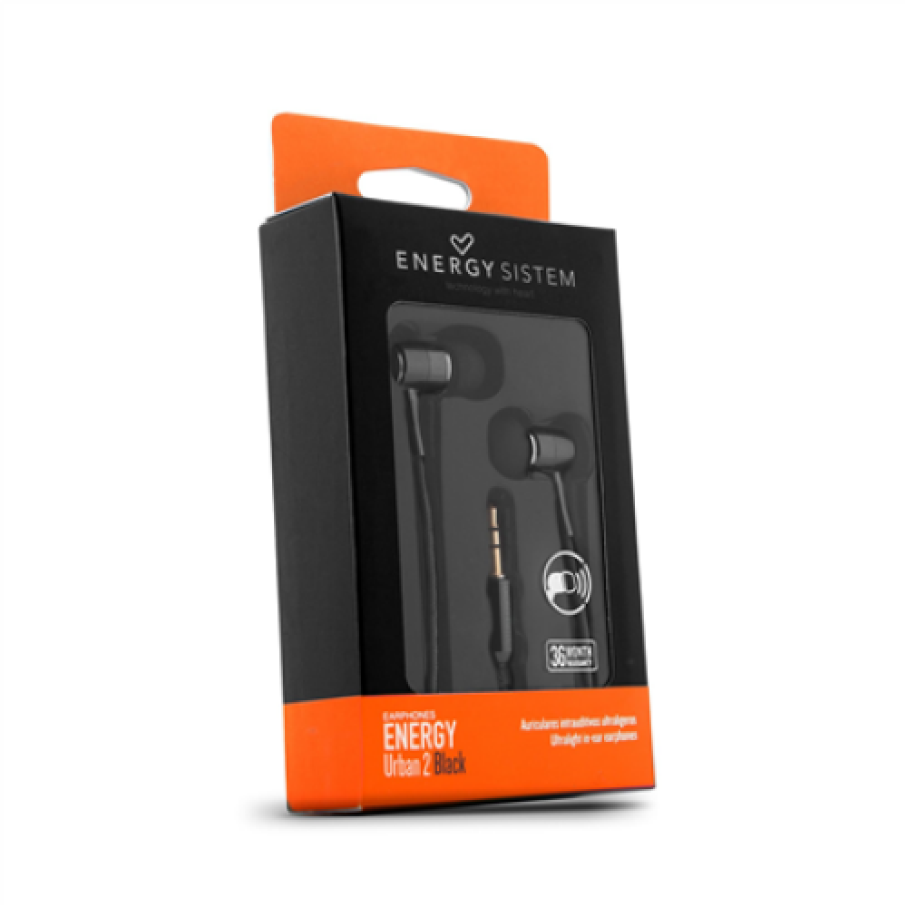 Energy Sistem , Urban 2 , Wired , In-ear , Black