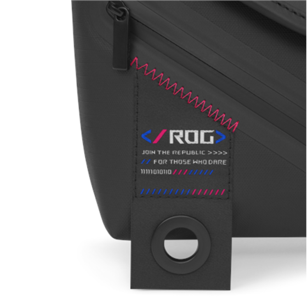 Asus ROG SLASH Sling Bag 2.0 , Sling Bag , Black , Waterproof