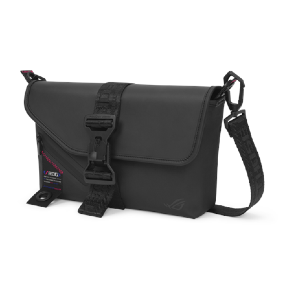 Asus ROG SLASH Sling Bag 2.0 , Sling Bag , Black , Waterproof