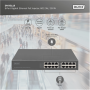 8-Port Gigabit Ethernet PoE Injector, 802.3bt, 250 W , DN-95118