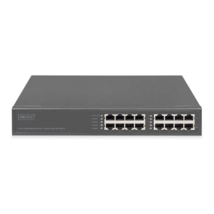 Digitus , 8-Port Gigabit Ethernet PoE Injector, 802.3bt, 250 W , DN-95118