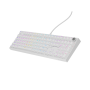 Genesis Thor 404 , Mechanical Gaming Keyboard , Wired , US , White , USB , Gateron Yellow Pro