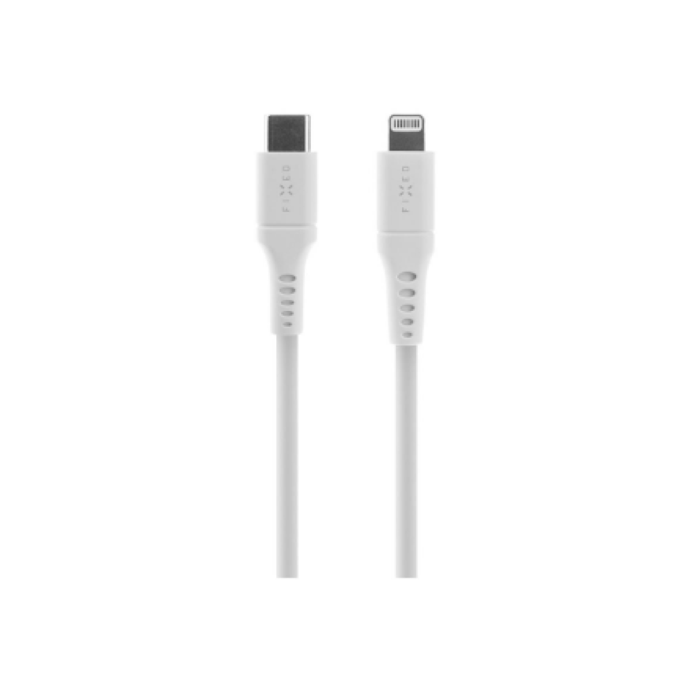 Fixed , Liquid Silicone Cable USB-C/Lightning, 2 m , FIXDLS-CL2-WH