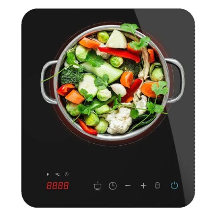Cecotec Full Magma Single , Number of burners/cooking zones 1 , Touch , Induction , Black