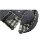 Outwell Camper, Sleeping Bag, 235 x 90 cm, 2 way open - auto lock, L-shape, Grey
