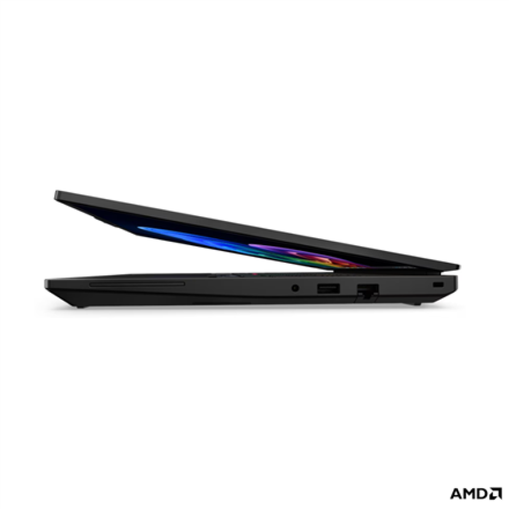 Lenovo ThinkPad T16 G5 AMD , Black , 16 , IPS , WUXGA , 1920 x 1200 pixels , Anti-glare , AMD Ryzen 5 PRO , 215 , 16 GB , SODIMM DDR5 , Solid-state drive capacity 512 GB , AMD Radeon 740M Graphics , Windows 11 Pro , 802.11be , Bluetooth version 5.4 , Keyb