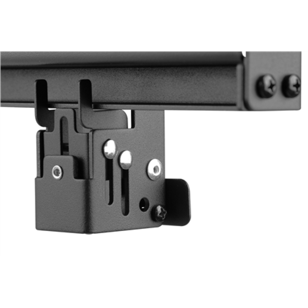Digitus Wall mount , DA-90446 Pop-Out Video Monitor Mount , Adjustable Height, Tilt , 45-70 , Maximum weight (capacity) 70 kg , Black