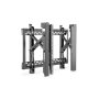 Digitus Wall mount , DA-90446 Pop-Out Video Monitor Mount , Adjustable Height, Tilt , 45-70 , Maximum weight (capacity) 70 kg , Black
