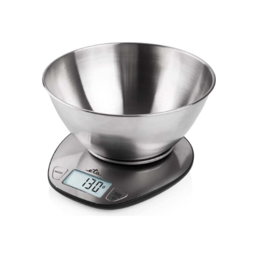 ETA , Kitchen scale , ETA677890000 Dori , Maximum weight (capacity) 5 kg , Graduation 1 g , Display type LCD , Stainless steel