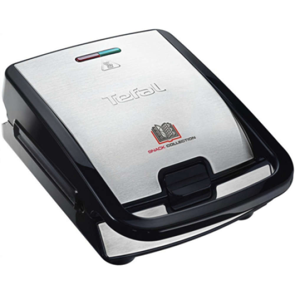 TEFAL , Sandwich Maker , SW854D , 700 W , Number of plates 4 , Number of pastry 2 , Black/Stainless steel