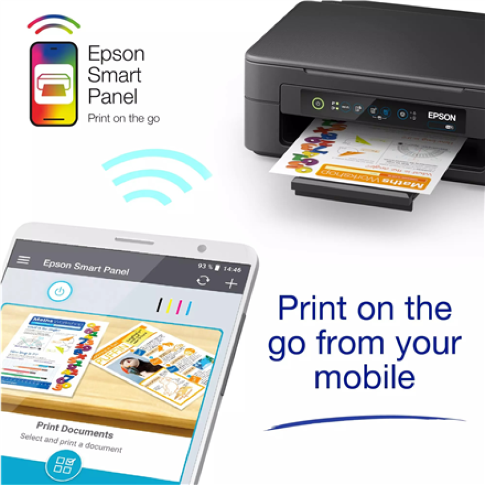Epson Expression Home XP-2205 , Inkjet , Colour , A4 , Wi-Fi , Black