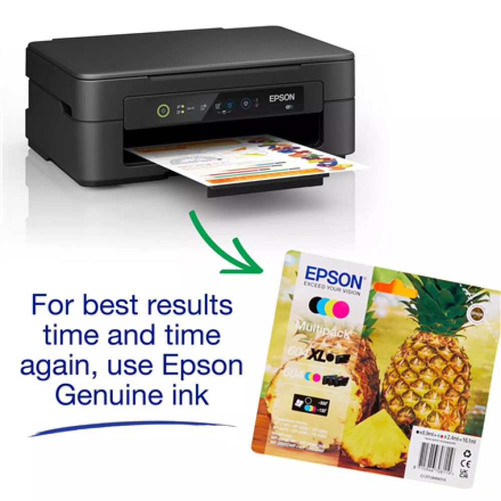 Epson Expression Home XP-2205 , Inkjet , Colour , A4 , Wi-Fi , Black
