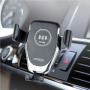 EnerGenie , EG-TA-CHAV-QI10-01 , Car smartphone holder with wireless charger , Built-in charger , Universal smartphone car holder with built-in wireless Qi fast charger, 10 W fast wireless Qi charging function to charge your phone while driving, Practical