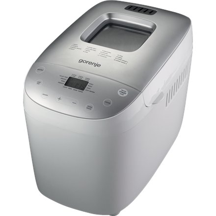 Gorenje , Bread maker , BM1600WG , Power 850 W , Number of programs 16 , Display LCD , White/Silver