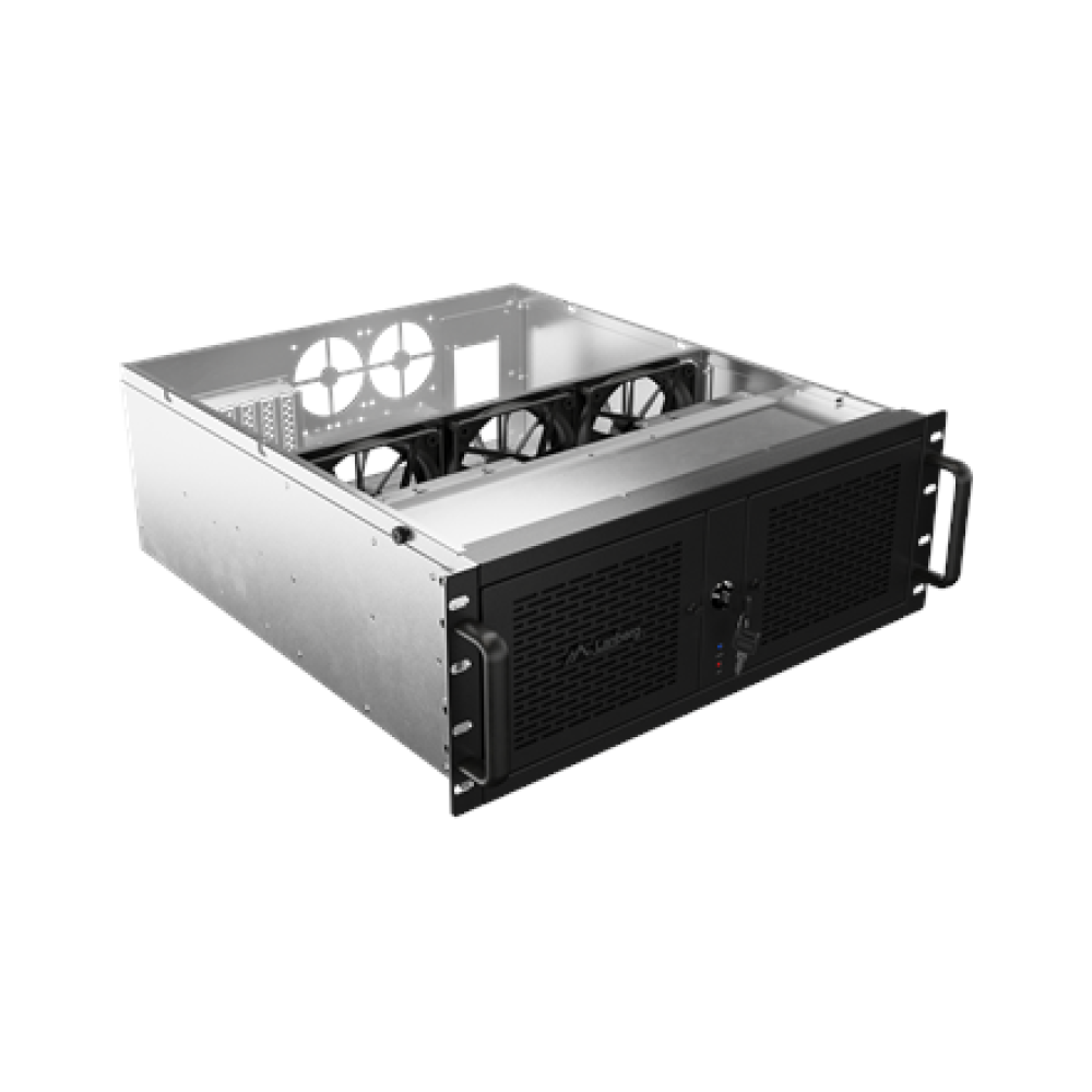 Lanberg Rackmount server chassis ATX 520/12 19/4U , SC01-5204-12B