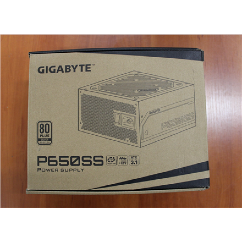 SALE OUT. Gigabyte PSU , GP-P650SS GEU1 , 650 W , REFURBISHED, WITHOUT ORIGINAL PACKAGING, MANUAL AND ACCESSORIES