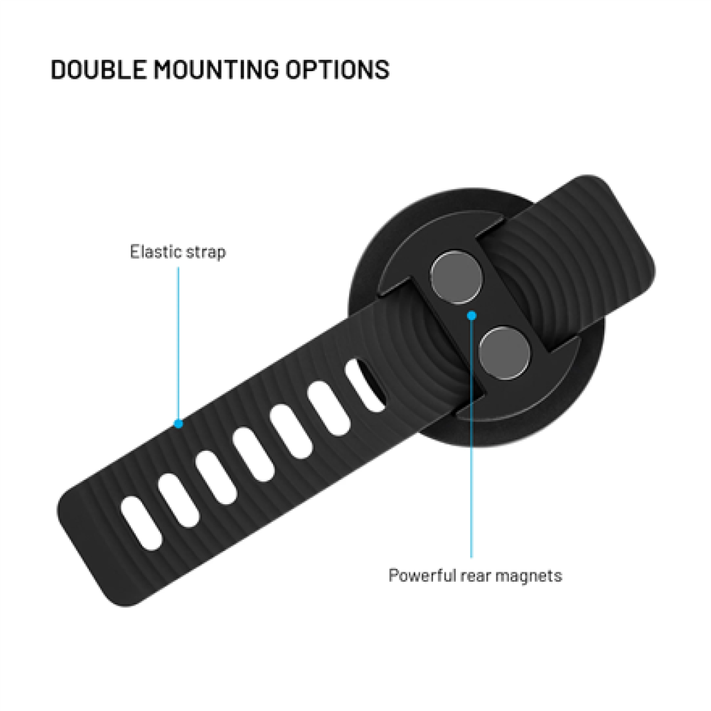 Fixed , MagGrip Active , Adjustable , Magnetic holder , Black