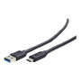 Cablexpert , 3 A , USB 3.0 AM to Type-C cable (AM/CM) , CCP-USB3-AMCM-1M , USB-A to USB-C USB Type-C (male) , 600 Mbit/s