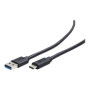 Cablexpert , 3 A , USB 3.0 AM to Type-C cable (AM/CM) , CCP-USB3-AMCM-1M , USB-A to USB-C USB Type-C (male) , 600 Mbit/s
