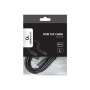 Cablexpert , 3 A , USB 3.0 AM to Type-C cable (AM/CM) , CCP-USB3-AMCM-1M , USB-A to USB-C USB Type-C (male) , 600 Mbit/s