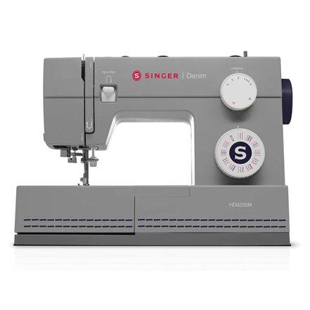 Singer Sewing Machine , HD6335M Denim , Number of stitches 32 , Grey
