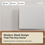 Mill Color Panel Heater , COLOR250 , Panel Heater , 250 W , Suitable for rooms up to 2-5 m² , Matte White , IPX4