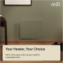 Mill Color Panel Heater , COLOR250 , Panel Heater , 250 W , Suitable for rooms up to 2-5 m² , Matte White , IPX4