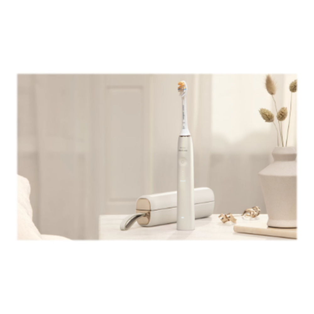 Philips , Electric Toothbrush , HX9992/11 Sonicare 9900 Prestige , Rechargeable , For adults , Number of brush heads included 1 , Number of teeth brushing modes 5 , Sonic technology , Champagne