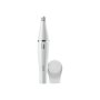 Braun Face Facial Epilator and Brush , SE810 , Number of power levels 1 , Wet & Dry , White/Silver