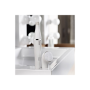 Braun Face Facial Epilator and Brush , SE810 , Number of power levels 1 , Wet & Dry , White/Silver