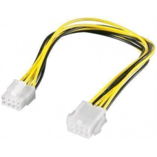 Goobay 51361 EPS PC power extension cable; 8-pin