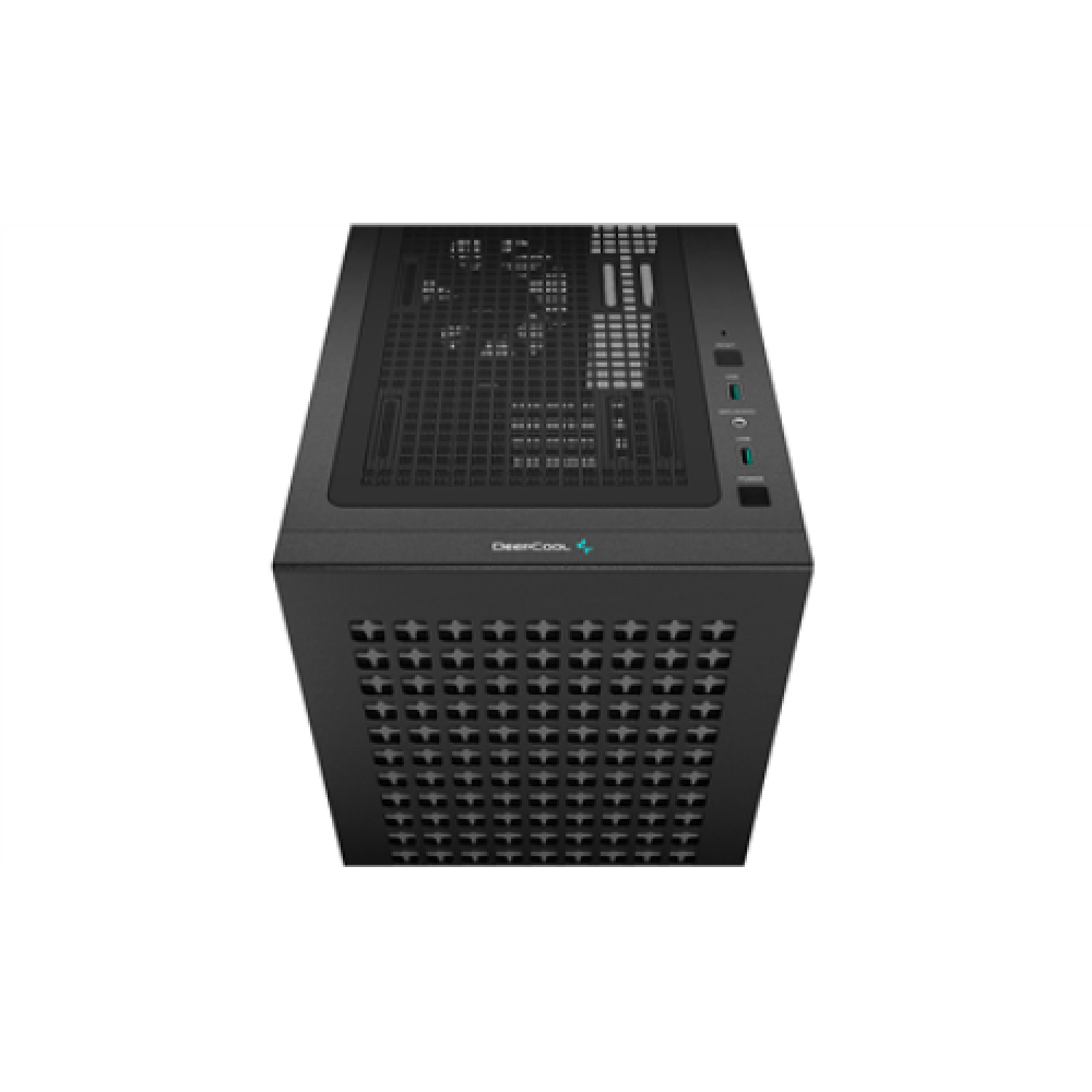 Deepcool , CH370 , Side window , Black , Micro ATX , Power supply included No , ATX PS2