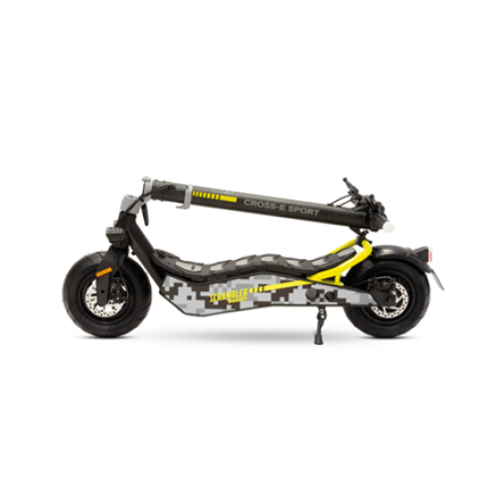 Ducati branded Scrambler Electric Scooter Cross-E Sport 350 W 6.5 25 km/h Black/Yellow